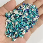 Naturligt tumlat mineralgrus 3-5 mm för aquascaping-dekoration
