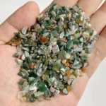 Naturligt tumlat mineralgrus 3-5 mm för aquascaping-dekoration