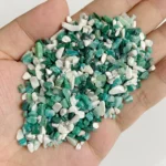 Naturligt tumlat mineralgrus 3-5 mm för aquascaping-dekoration