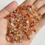 Naturligt tumlat mineralgrus 3-5 mm för aquascaping-dekoration